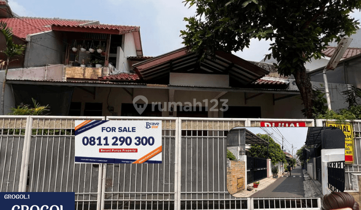 Dijual Rumah 2 Lantai SHM Luas 200m di Grogol , Jakarta Barat 1