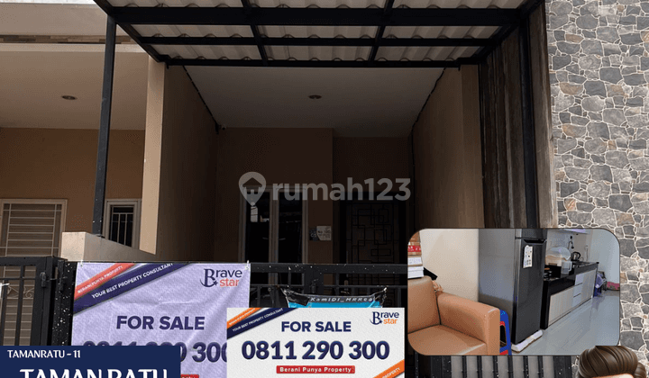 Dijual Muraahh Rumah Full Furnish 3 Lantai , SHM di Taman Ratu  1