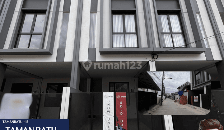 Dijual Rumah Baru 3lt SHM Modern Japandi Living di Taman Ratu 1