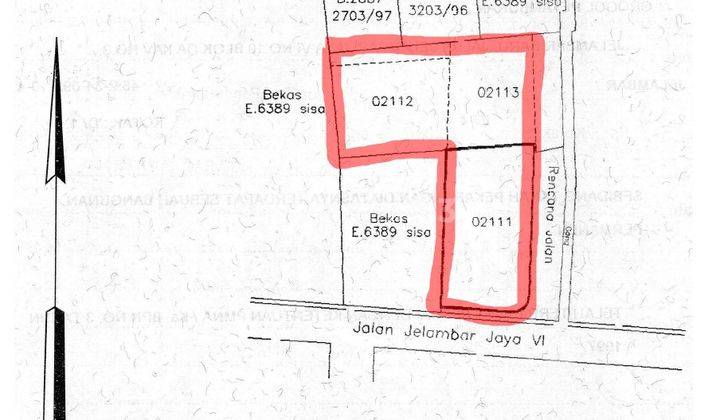 Dijual Rumah 2 Llantai , Luas 469m SHM di Jelambar  2