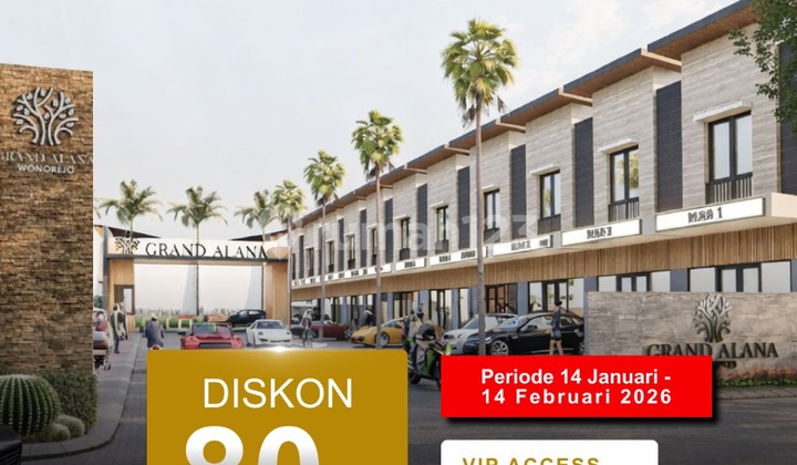 Ready Unit Disc 80Jt Unit Terbatas Alana Tambak Oso 1