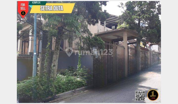 Di Jual Rumah Komplek Setra Duta, Hoek, 2 Lt, Lingkungan Nyaman 1