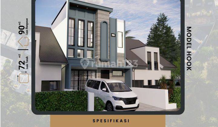 Rumah Komplek Yasmin KPR Syariah Bogor Barat 1