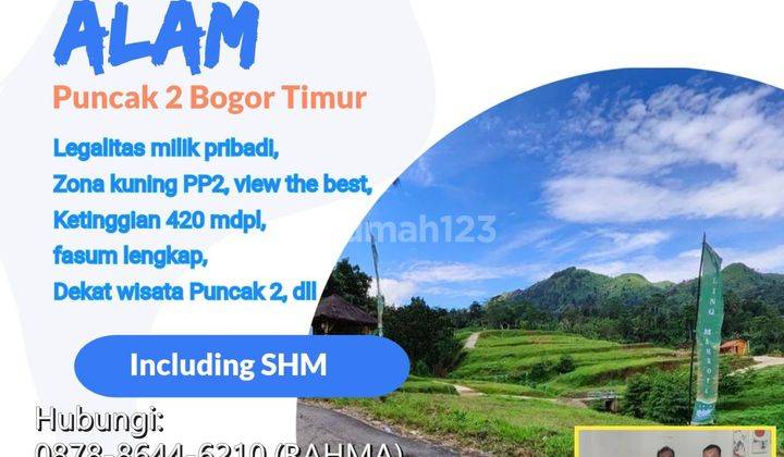 Tanah Murah di Jalan Raya Jonggol Sukamakmur, Bogor SHM 200 m² 2