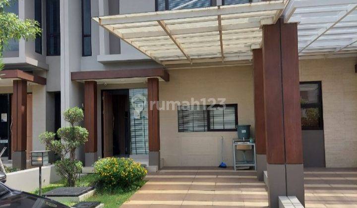 Rumah baru siap huni, full furnished, Lt 138, lebar 6, utara, KT 3, 2 lantai, akses pintu tol, bebas banjir,  boulevard cluster, seberang club house, banjar wijaya, Pinewood 1