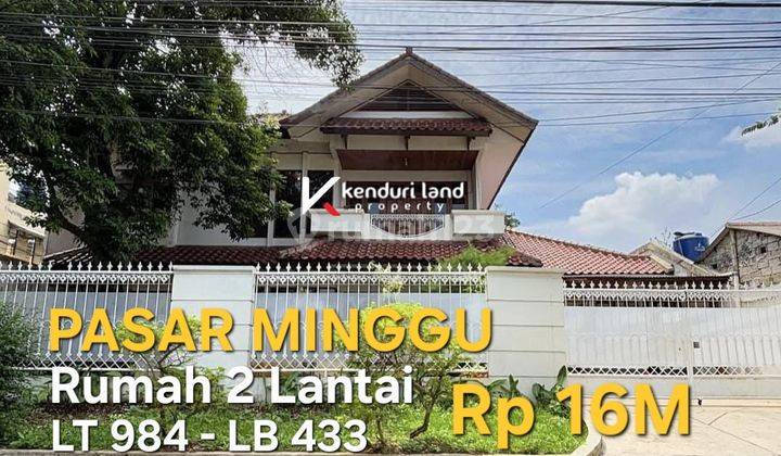 Rumah 2 Lantai Harga Murah Tanah Luas Dekat Tol Tb Simatupang 1