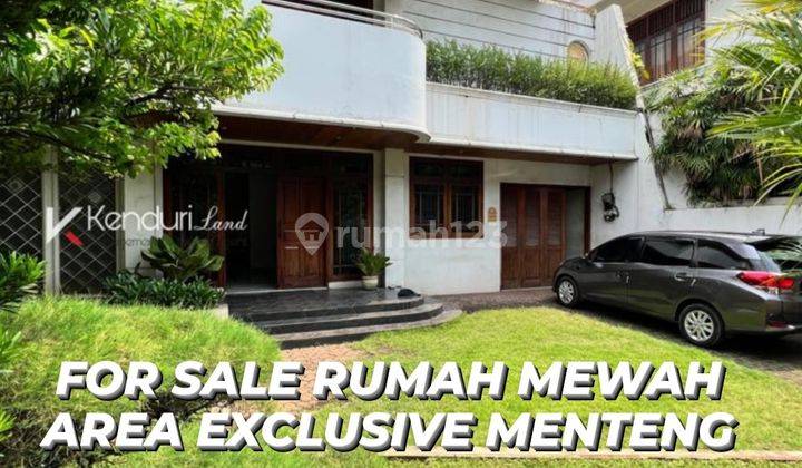 RUMAH MEWAH 2 LANTAI AREA EXCLUSIVE MENTENG JAKARTA PUSAT  1