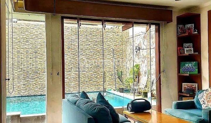 RUMAH MEWAH 2 LANTAI PRIVATE POOL DEKAT TOL TB SIMATUPANG  4
