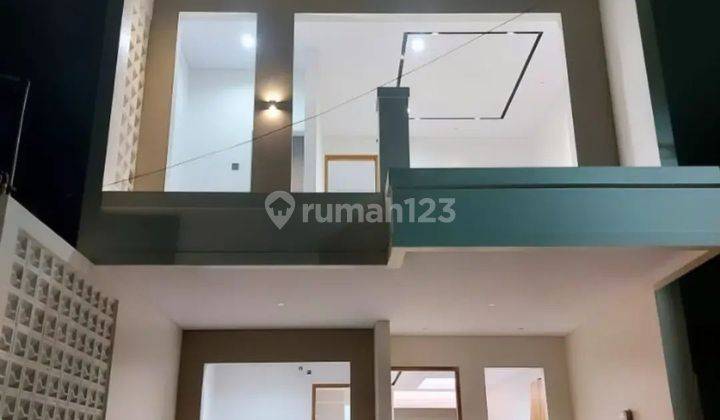 RUMAH 2 LANTAI MINIMALIS ROOFTOP DEKAT TOL ANDARA  1