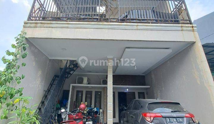 RUMAH MEWAH MINIMALIS WITH ROOFTOP TOWNHOUSE DEKAT TOL BRIGIF  1