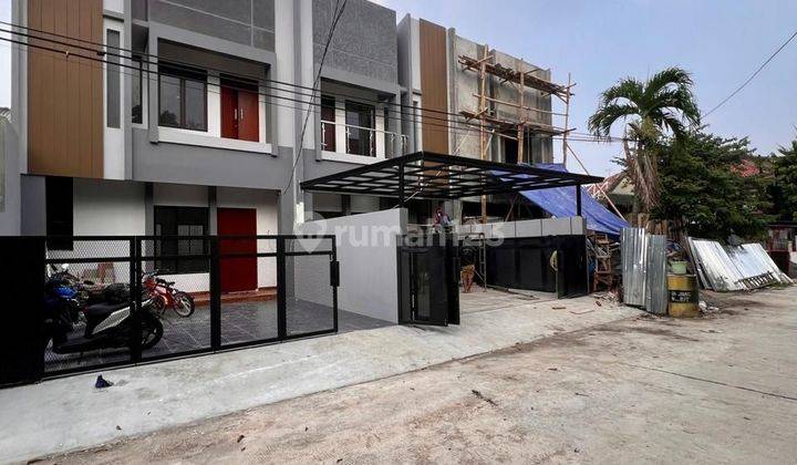 RUMAH BARU MINIMALIS MODERN DALAM KOMPLEK BESAR DI CINERE  1