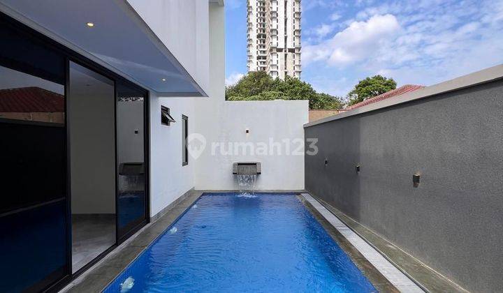 RUMAH MEWAH MINIMALIS MODERN PRIVATE POOL LOKASI DEKAT KEMANG  2