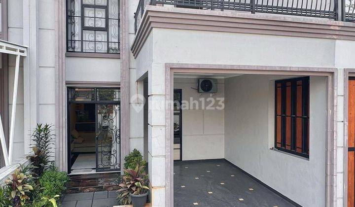 RUMAH MEWAH 2 LANTAI FULL FURNISH TOWNHOUSE DEKAT TOL KUKUSAN  1