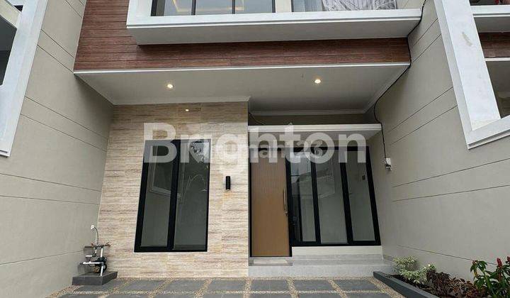 RUMAH BARU MINIMALIS MODERN DI MULYOSARI SURABAYA  ADA 2 TIPE 1