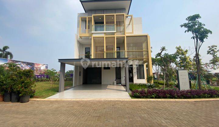 Rumah 3 Lantai Semi Furnished Bagus Lainnya - PPJB, Girik, Adat, dll di Cluster AERRA Eona Bsd , BSD 1