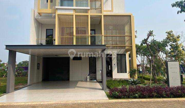 Rumah 3 Lantai Semi Furnished Bagus Lainnya - PPJB, Girik, Adat, dll di Cluster AERRA Eona Bsd , BSD 2