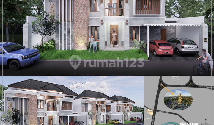 Rumah Villa Baru di Sanur Kesiman Bali 2