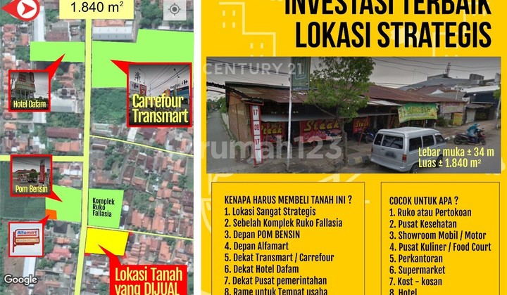 Land and Building in Strategic Location Beside Main Road DR16673