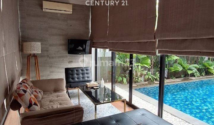  Rumah Tropical Modern Ada Swim Pool Di Kemang Jaksel Pu14728 2