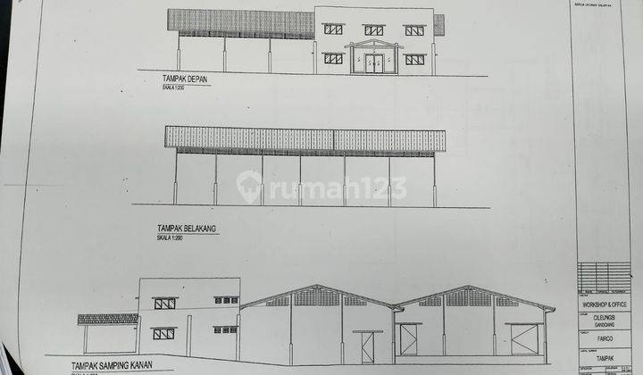 Disewakan Gudang Dan Kantor di Cileungsi Bogor,  2