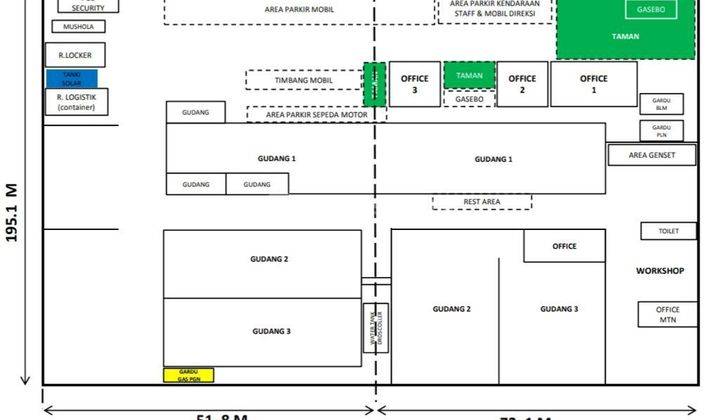 Dijual Pabrik Dikawasan Industri Jatake Tangerang 2