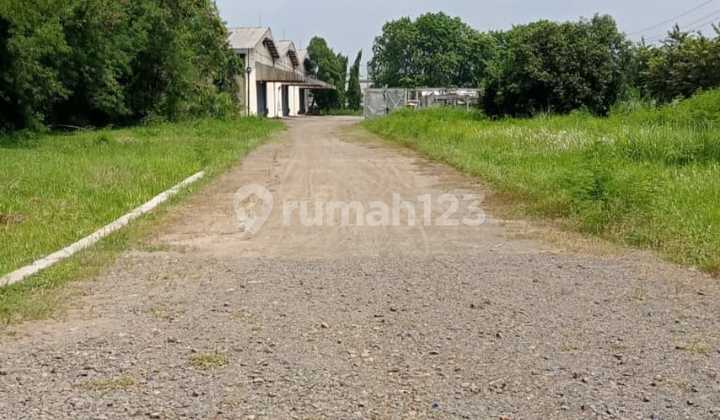 Vacant Land with Building for Rent in Cileungsi Bogor