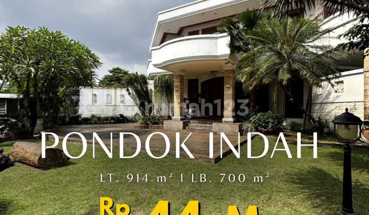 Dijual Rumah Pondok Indah Clasic Modern Siap Huni
