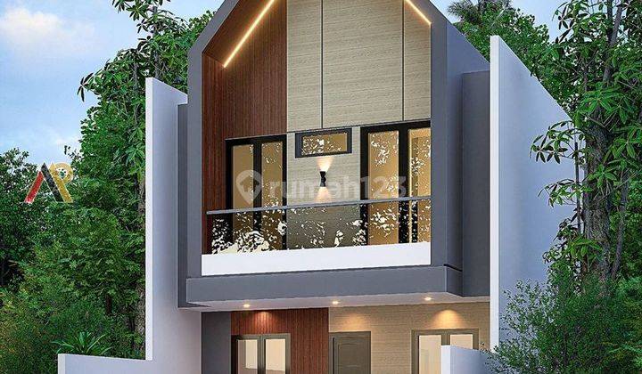 Rumah Premium Scandinavian Komplek Besar di Mampang Pancoran Mas Depok 1