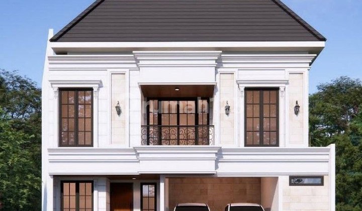 Rumah American Classic On Progress Free AJB di Susukan Ciracas Jakarta Timur