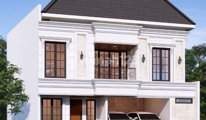 Rumah American Classic On Progress Free AJB di Susukan Ciracas Jakarta Timur