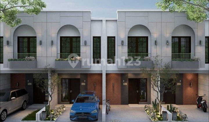 Rumah 2 Lantai Cluster Murah Mewah Sangat Strategis di Pancoran Mas Depok