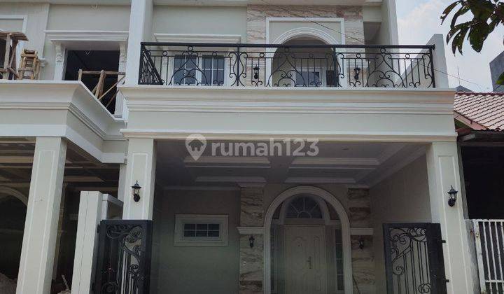 Rumah 3 Lantai Siap Huni Dalam Komplek Besar di Beji Tanah Baru Depok 1