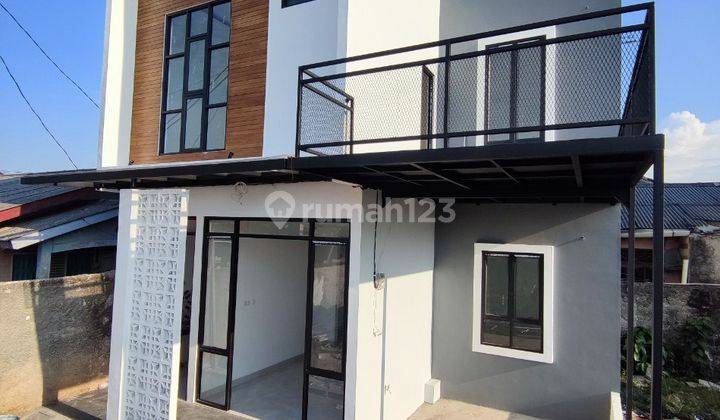 Rumah Scandinavian Free Biaya Dekat Polsek Beji Kukusan Depok Lokasi Strategis 2