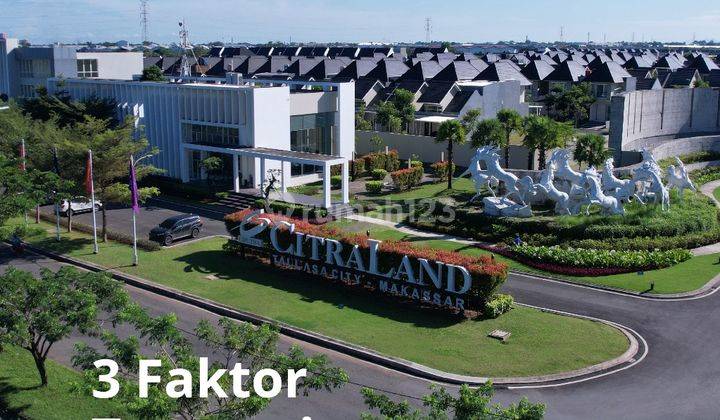 Rumah cantik citraland tallasa siap huni cluster mewah nyamab 2