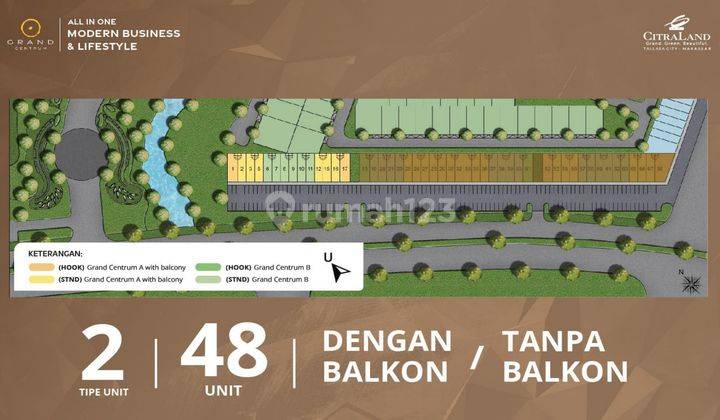 strategis poros tallasa  cocok untuk usaha kantor dan onvestasi 2