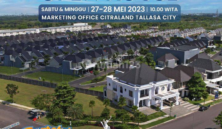 Rumah siap huni tamalanrea citraland makassar free biaya akad 2