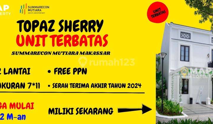 Rumah siap huni 2024 summarecon makassar free ppn  1