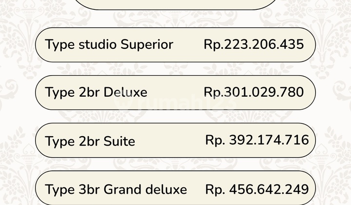 Unit Apartement Jatinangor Type Studio Harga Murah Dekat Kampus Itb Unpad 2