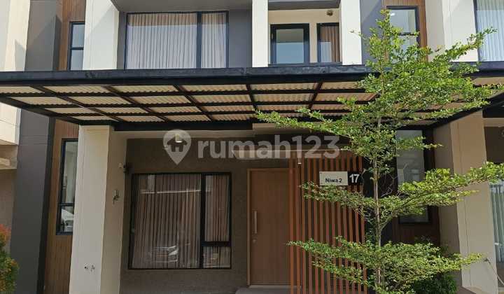 Rumah Full Furnsihed Disewakan Cluater Savasa Depan Aeon Mall Delta 1