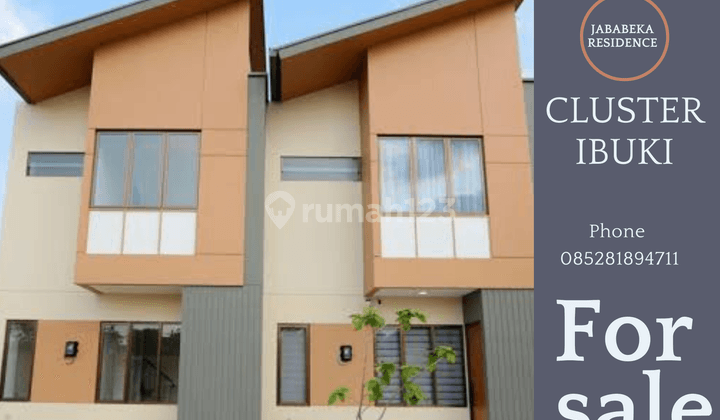 Rumah 2 Lanti 3 Kamar Cluster Ibuki Jababeka Free Dp Subsidi Kpr Dan Cashback Ppn 100% 1