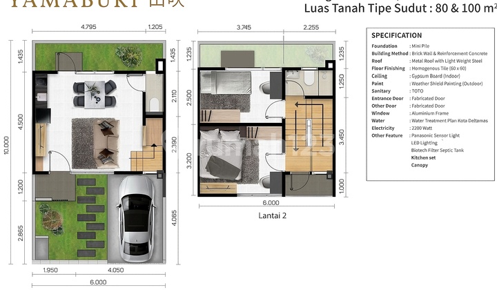 Rumah Smart Home 2 Lantai Sebrang Aeon Mall Deltamas Ready Stock  2