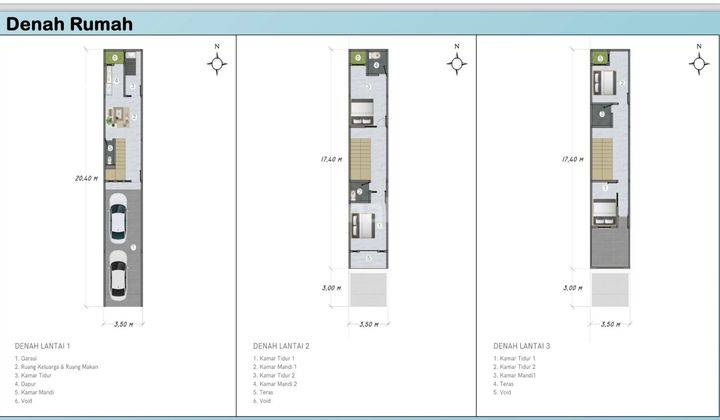 Dijual Rumah Brand New Tanjung Duren Selatan Luas Bangunan 193 Meter 5 Kamar Tidur 2