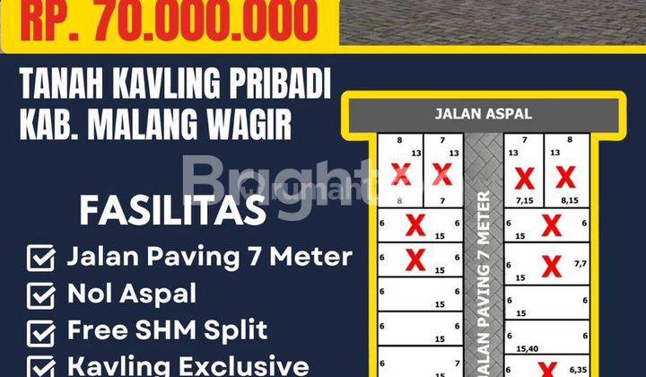 PROMO TANAH MURAH WAGIR HANYA 70JT SAJA 1