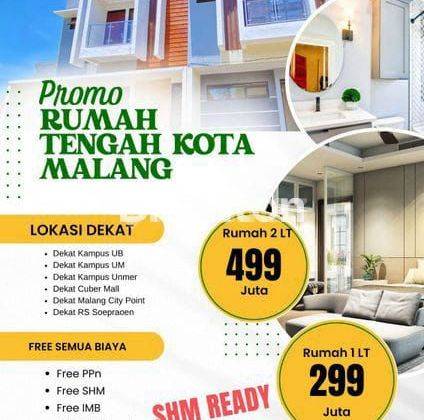 Rumah Baru si Perumahan Rengganis Residence di Tengah Kota Malang 1