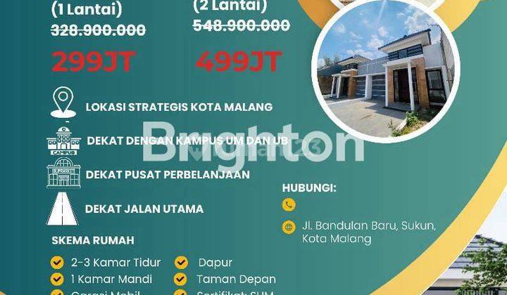 Rumah Baru si Perumahan Rengganis Residence di Tengah Kota Malang 2