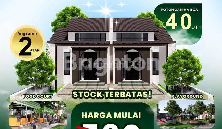 GRAND SEDATI REGENCY GRATIS SEMUA BIAYA  BONUS PAGAR DAN KANOPY HANYA 490JT 1