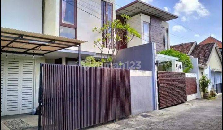 Rumah semi villa dekat kerobokan dengan akses jalan buntu dan paving 6 meter 1