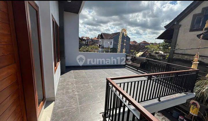 Rumah Baru Style Villa Sangat Nyaman Dengan View Belakang Balkon Sawah Dekat Ke Denpasar Sanur Dyatmika School Dan Kesiman 2