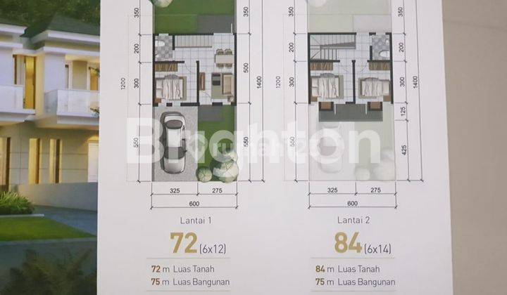 rumah 2 lantai gress dekat tollPONDOK TJANDRA 2