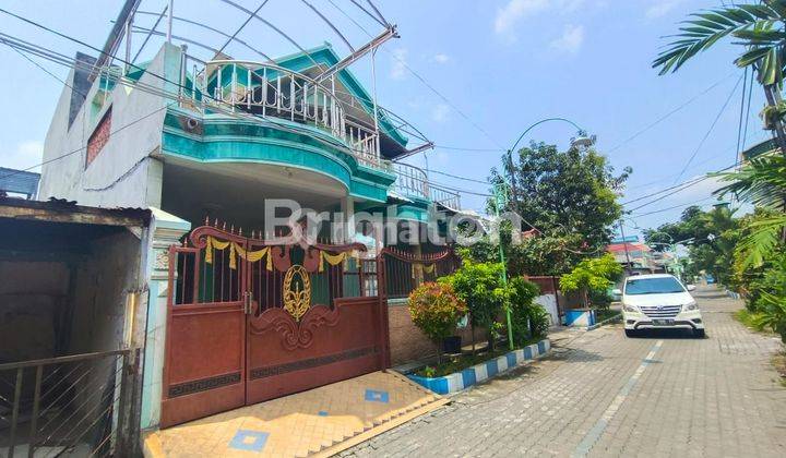 Rumah 2 lantai dalam cluster dilingkungan nyaman siap huniDELTASARI INDAH 1